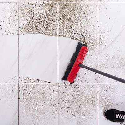 Tile Dirt & Debris | Battle Creek Tile & Mosaic