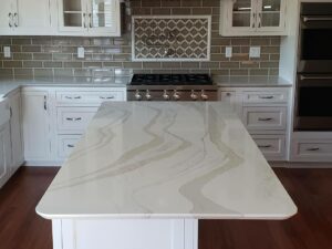 Kitchen tile flooring with cabinet | Battle Creek Tile & Mosaic