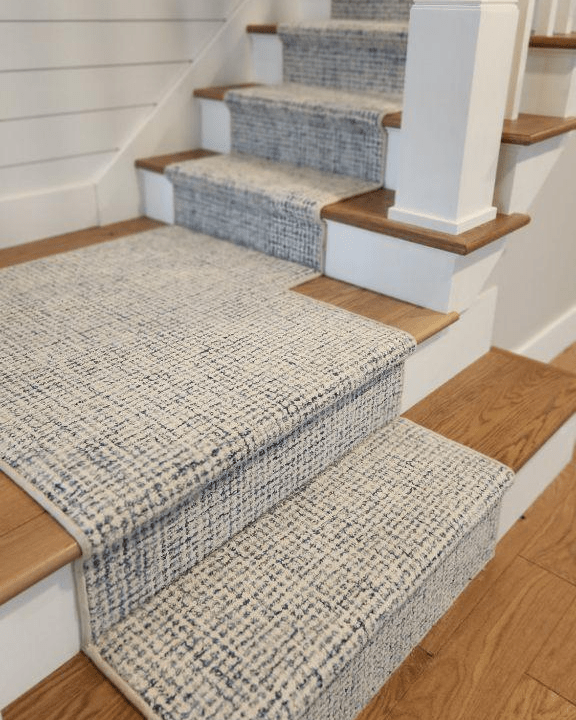 Stairs rug floor | Battle Creek Tile & Mosaic