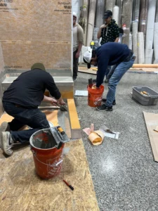 Installation floor | Battle Creek Tile & Mosaic